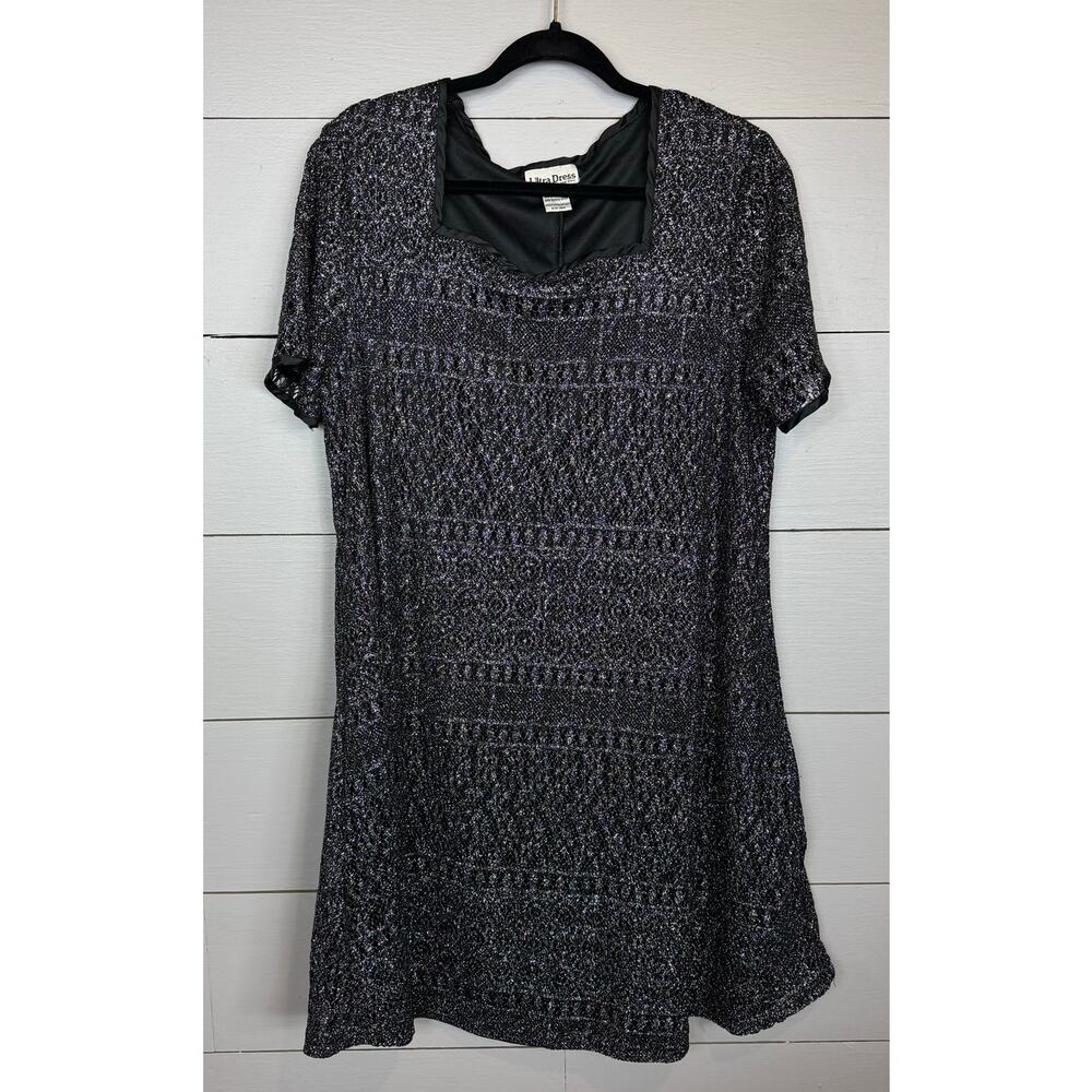 Ultra Dress Short Sleeve Dress Women's Size 18W